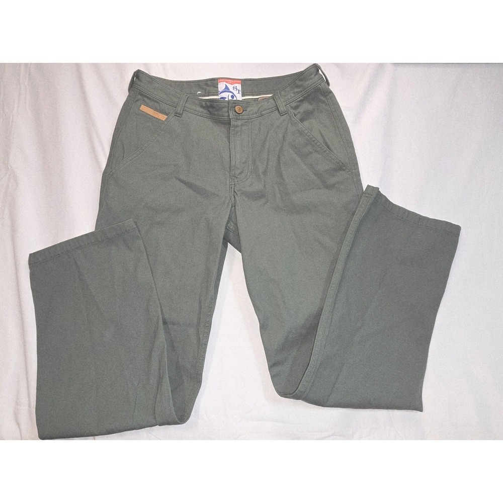 Southern Tide RT-7 Mens Performance Pants Olive Green Chino 30x30